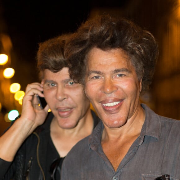 Igor et Grichka Bogdanoff (Bogdanov) - La Vogue Fashion Night Out de Paris, le 16 septembre 2014.