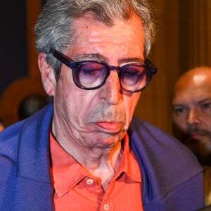 Patrick Balkany à la sortie du palais de justice de Paris, le 27 mai 2020