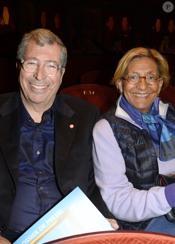 Exclusif - Patrick Balkany et sa femme Isabelle à la pièce de théâtre "La Candidate" à La Michodière à Paris, le 27 avril 2016 © Coadic Guirec / Bestimage