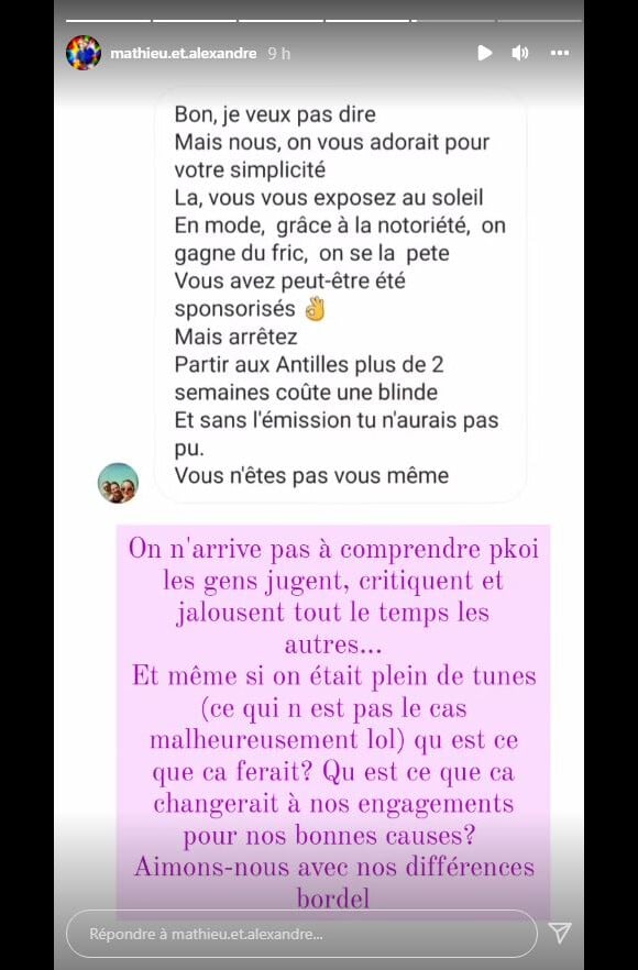 Mathieu et Alexandre de "L'amour est dans le pré" attaqués sur Instagram