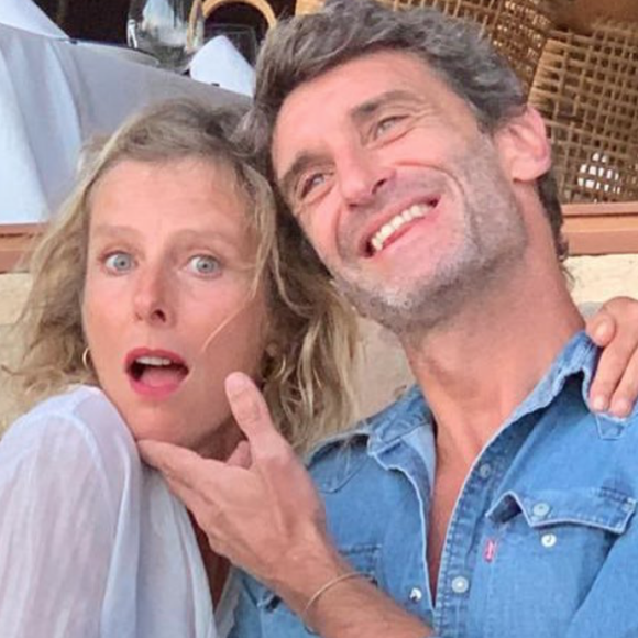 Karin Viard et Manuel Herrero en août 2021.