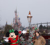 Laetitia Casta - Les célébrités fêtent Noël à Disneyland Paris en novembre 2021. © Disney via Bestimage