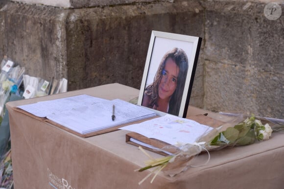 Obsèques de Maëlys de Araujo (9 ans) en 2018.