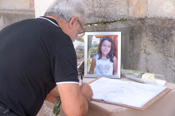 Obsèques de Maëlys de Araujo (9 ans) en 2018.