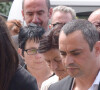 La famille de Maelys de Araujo, lors de ses obsèques le 2 juin 2018