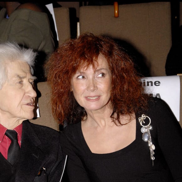 Alain Resnais et Sabine Azéma - Remise des prix Langlois en 2007