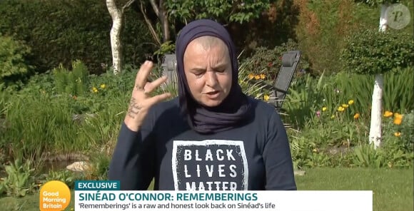 La chanteuse Sinead O'Connor parle de son passé lors d'une visio exclusive dans l'émission "Good Morning Britain".