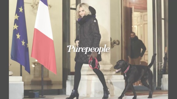 Emmanuel et Brigitte Macron : Leur chien Nemo, star d'une nouvelle campagne avec... Denis Brogniart