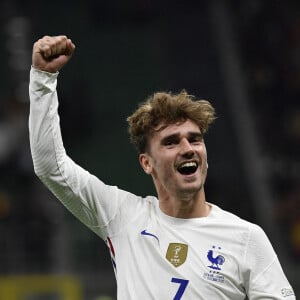 Antoine Griezmann - Football: La France remporte la coupe de la Ligue des Nations en battant l'Espagne à Milan. © Inside/Panoramic/Bestimage