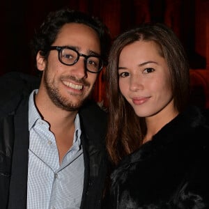 Thomas Hollande et sa compagne Emilie Broussouloux - Soirée de remise des prix du guide Fooding à la Cathédrale Américaine de Paris. © Veeren/Bestimage