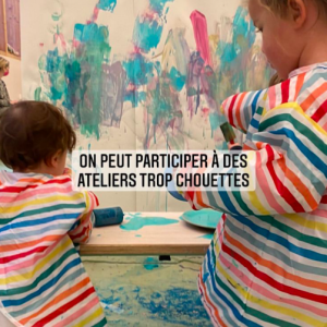 Noé et Jeanne, enfants d'Emilie Broussouloux. Instagram.