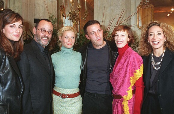 Ben Affleck, Gwyneth Paltrow, Jean Rena et sa femme Natasha Diskiewicz. 