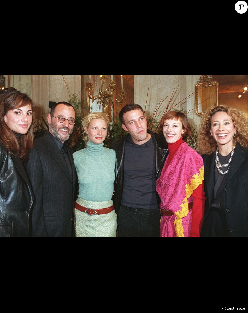 Ben Affleck, Gwyneth Paltrow, Jean Rena et sa femme Natasha Diskiewicz.