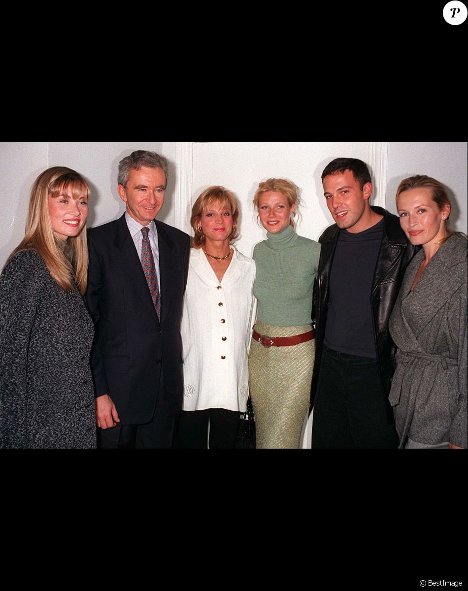 Le couple Arnault avec Ben affleck et Gwyneth Paltrow.