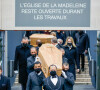 Obsèques des frères Igor et Grichka Bogdanoff (Bogdanov) en l'église de La Madeleine à Paris. Le 10 janvier 2022 © Jacovides-Moreau / Bestimage 