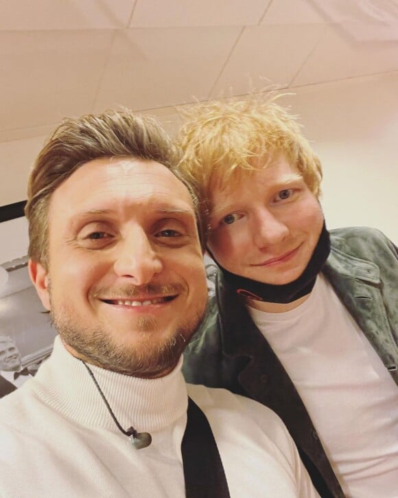 McFly et Ed Sheeran sur Instagram. Le 28 novembre 2021.