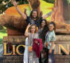 Jason Momoa, son ex-épouse Lisa Bonet et leurs deux enfants, Lola et Nakoa-Wolf. Juillet 2019.