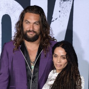 Jason Momoa et sa femme Lisa Bonet à la première de Joker au TCL Chinese Theater à Los Angeles, le 28 septembre 2019