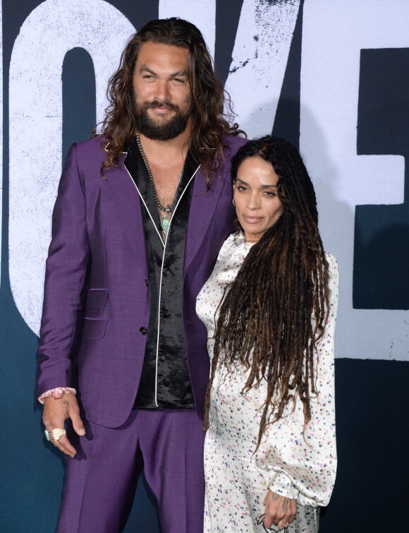 Jason Momoa et sa femme Lisa Bonet à la première de Joker au TCL Chinese Theater à Los Angeles, le 28 septembre 2019