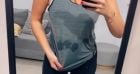 Vitaa enceinte et à bout de souffle lors de sa reprise du sport post Covid, sur Instagram.
