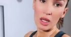 Vitaa enceinte et à bout de souffle lors de sa reprise du sport post Covid, sur Instagram.