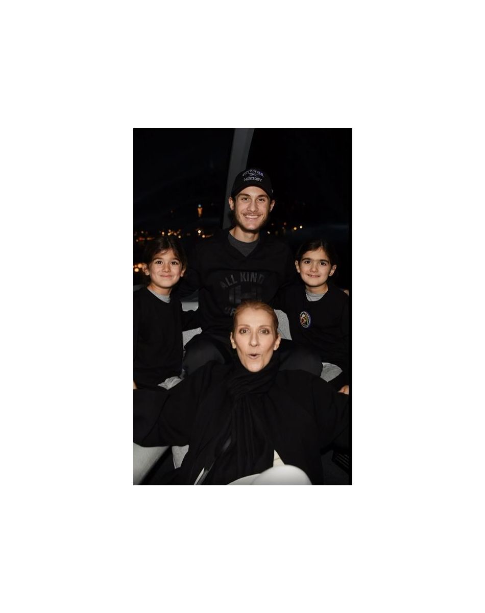 La chanteuse Céline Dion a partagé cette photo sur Instagram pour la Fête de la Famille.