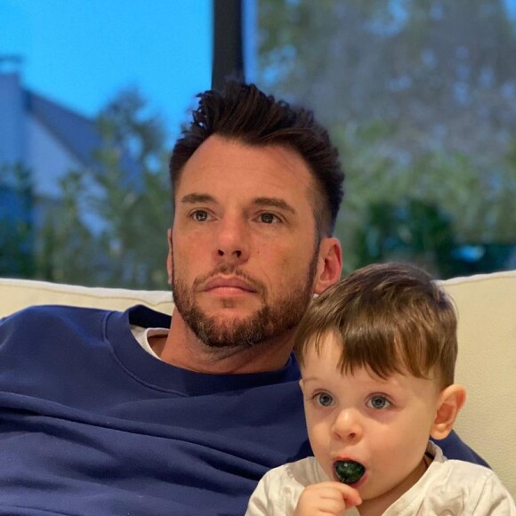 Norbert Tarayre avec son fils Elidjah