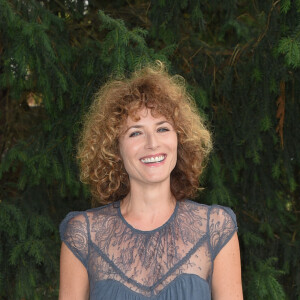 Elsa Lunghini (présidente du jury) au photocall du jury des étudiants francophones lors du cinquième jour de la 11ème édition du festival du Film Francophone d'Angoulême, France, le 25 août 2018. © Coadic Guirec/Bestimage 