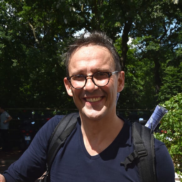 Exclusif - Julien Courbet au bar Magnum lors des Internationaux de France de Tennis de Roland Garros à Paris, le 7 juin 2018. © Veeren/Bestimage