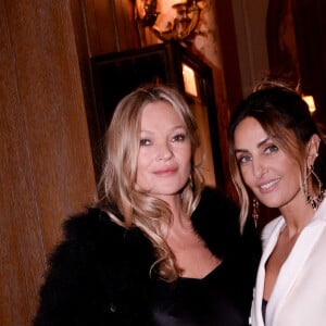 Exclusif - Kate Moss et Valérie Messika lors du dîner de la soirée de présentation de la collection Messika by Kate Moss à l'hôtel Ritz à Paris en marge de la fashion week collection printemps/été 2022 le 3 octobre 2021. © Rachid Bellak / Bestimage 