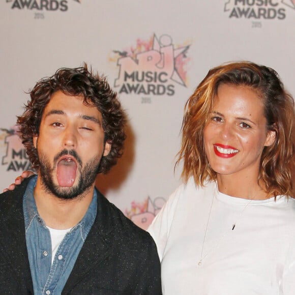 Laure Manaudou et son compagnon Jérémy Frérot - Arrivées à la 17ème cérémonie des NRJ Music Awards 2015 au Palais des Festivals à Cannes, le 7 novembre 2015. © Christophe Aubert via Bestimage