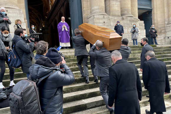Obsèques de Jean-Jacques Beineix en l'église Saint Roch à Paris le 20 janvier 2022 