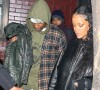 Rihanna et son compagnon ASAP Rocky ont dîné au restaurant Carbone à New York.