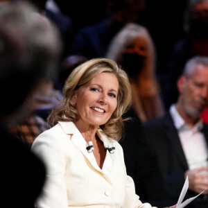 Exclusif - Claire Chazal - Enregistrement de l'émission "Le grand échiquier", diffusée le 21 janvier sur France 3. © Dominique Jacovides / Bestimage 