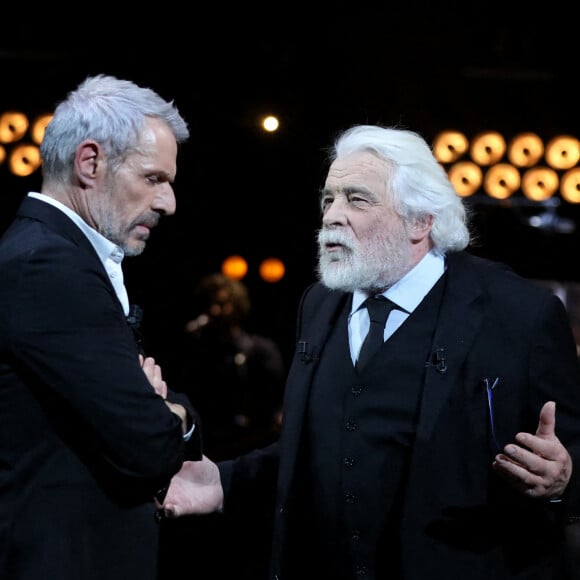 Exclusif - Lambert Wilson et Jacques Weber - Enregistrement de l'émission "Le grand échiquier", diffusée le 21 janvier sur France 3.© Dominique Jacovides / Bestimage 