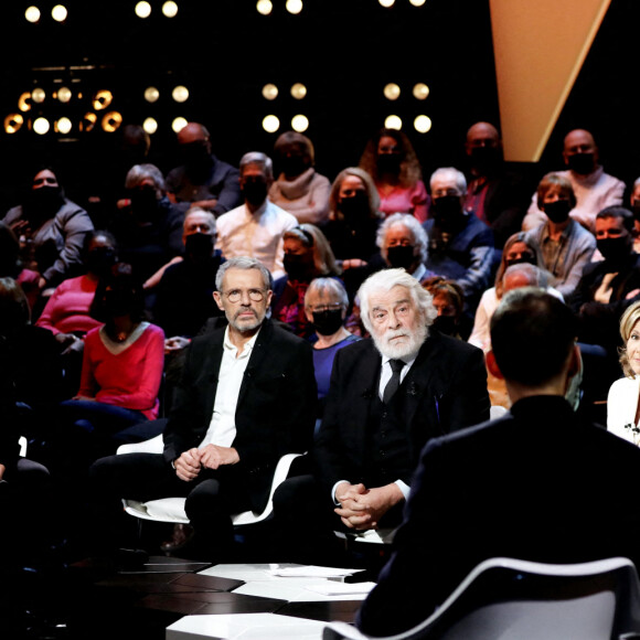 Exclusif - Julien Clerc, Lambert Wilson, Jacques Weber, Claire Chazal, Suliane Brahim - Enregistrement de l'émission "Le grand échiquier", diffusée le 21 janvier sur France 3. © Dominique Jacovides / Bestimage