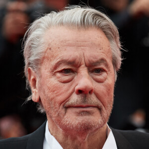 Alain Delon lors de première du film "Une Vie Cachée Life" lors du 72ème Festival International du Film de Cannes, France