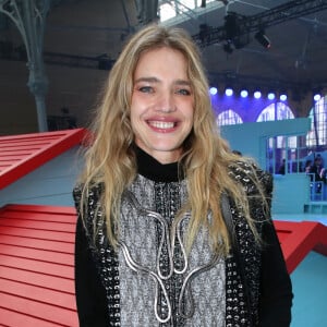 Natalia Vodianova au front row du défilé Homme Louis Vuitton automne-hiver 2022/2023 dans le cadre de la Fashion Week de Paris, France, le 20 janvier 2022. © Borde-Rindoff/Bestimage 