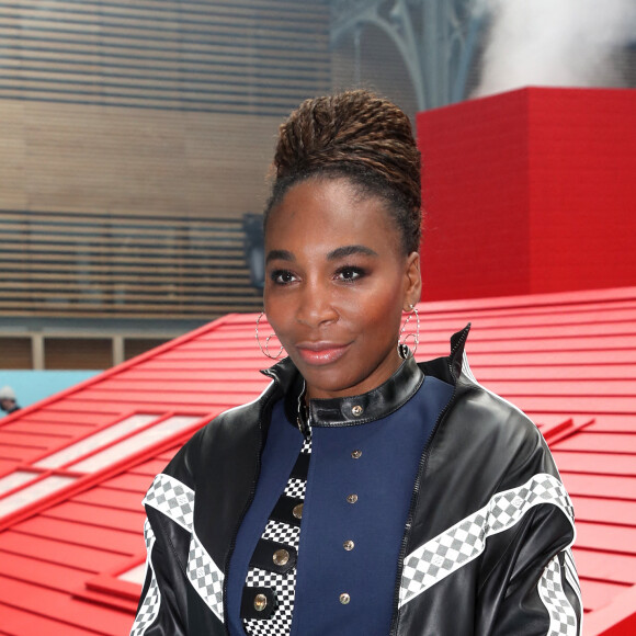 Venus Williams au front row du défilé Homme Louis Vuitton automne-hiver 2022/2023 dans le cadre de la Fashion Week de Paris, France, le 20 janvier 2022. © Borde-Rindoff/Bestimage 