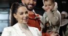 Nabilla, invitée de l'émission "La chanson secrète" sur TF1.