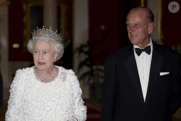 La reine Elizabeth II et son mari le prince Philip