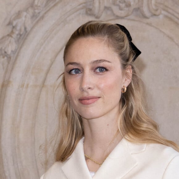 Beatrice Borromeo lors du photocall du défilé Dior Haute Couture Printemps/Été 2022 dans le cadre de la Fashion Week de Paris, France, le 24 janvier 2022. © Olivier Borde/Bestimage 