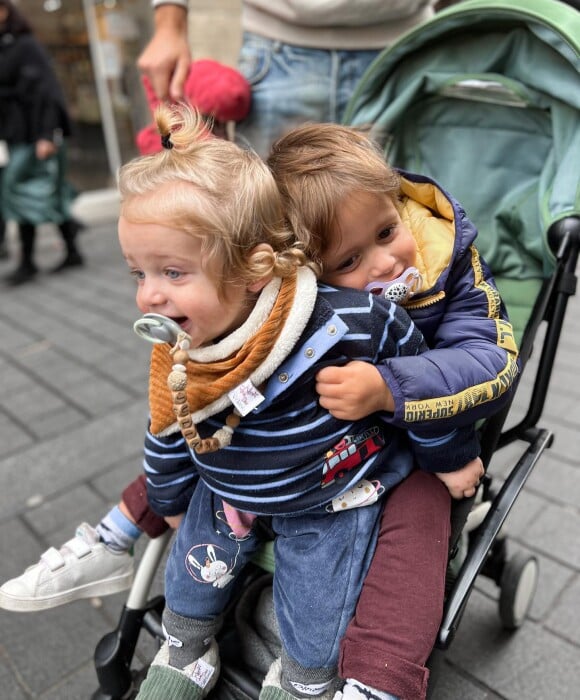 Juliann et Adriann, les enfants de Jesta et Benoît, complices sur Instagram
