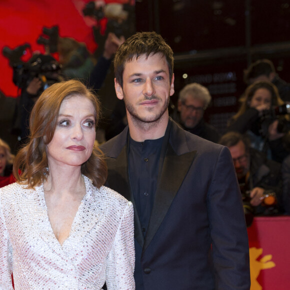 Isabelle Huppert, Gaspard Ulliel - Avant-première du film "Eva" lors du 68e Festival du film de Berlin, La Berlinale, le 17 février 2018.