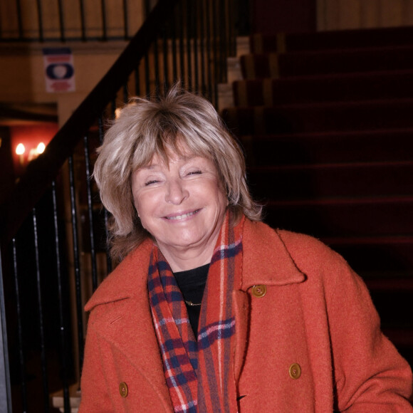 Danièle Thompson lors de la première de la pièce de théâtre "L'avare" au Théâtre des Variétés à Paris le 15 janvier 2022 © Rachid Bellak / Bestimage 