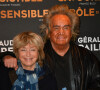 Danièle Thompson et son mari Albert Koski - Avant première du film " Tendre et Saignant" à l'UGC Bercy à Paris le 10 janvier 2022. © Veeren/Bestimage