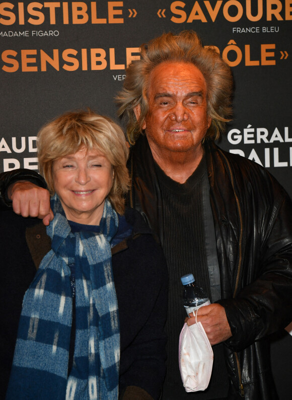 Danièle Thompson et son mari Albert Koski - Avant première du film " Tendre et Saignant" à l'UGC Bercy à Paris le 10 janvier 2022. © Veeren/Bestimage