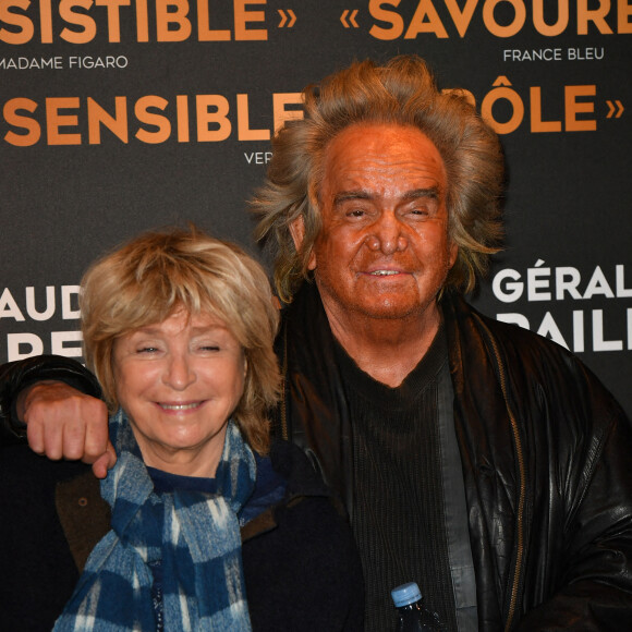 Danièle Thompson et son mari Albert Koski - Avant première du film " Tendre et Saignant" à l'UGC Bercy à Paris le 10 janvier 2022. © Veeren/Bestimage