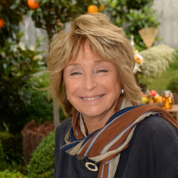 Danièle Thompson - Inauguration du nouveau lieu éphémère végétal "Le jardin de Joy" sur la terrasse de l'hôtel Barrière Le Fouquet's à Paris le 7 juin 2018. © Coadic Guirec-Rahid Bellak/Bestimage