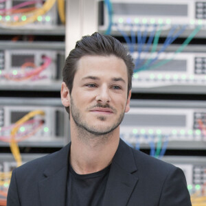 Gaspard Ulliel au défilé de mode "Chanel", collection prêt-à-porter Printemps-Eté 2017 au Grand Palais à Paris, le 4 octobre 2016. © Olivier Borde / Bestimage